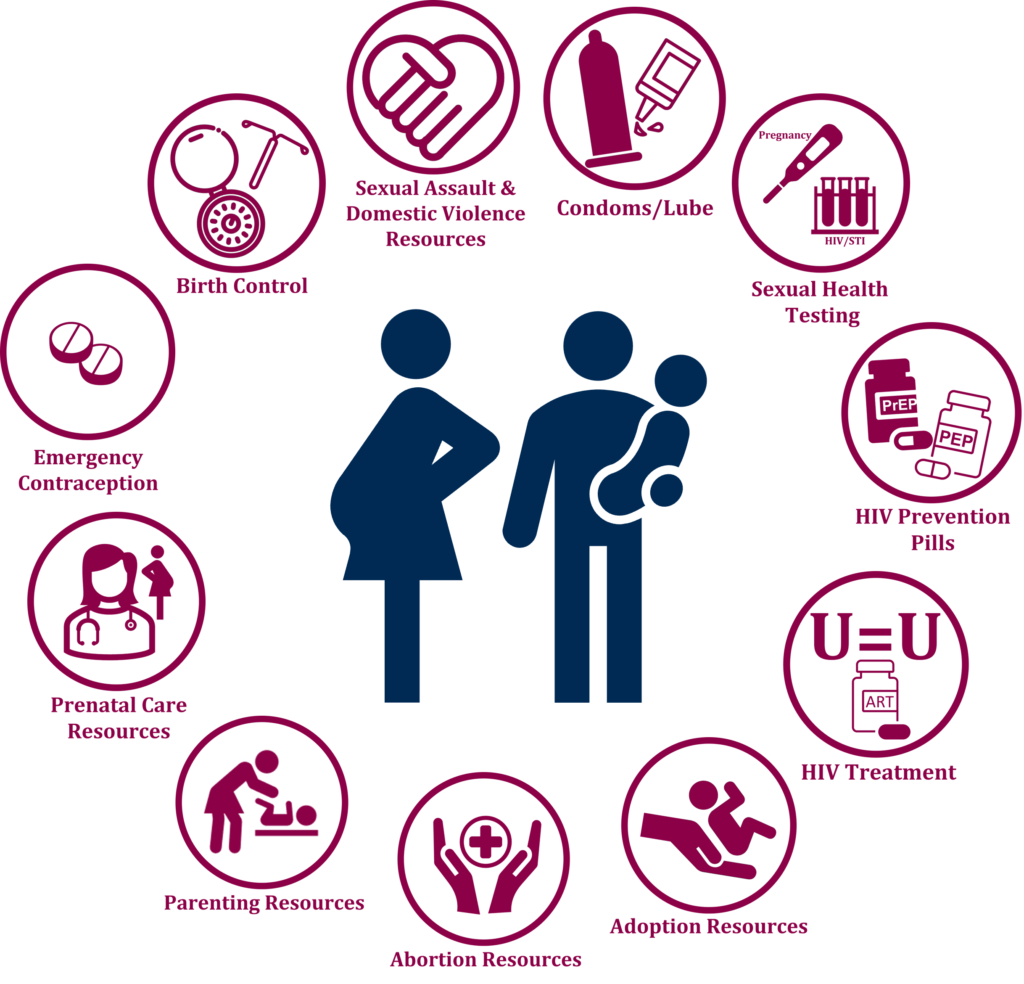 Wheel of sexual and reproductive health needs